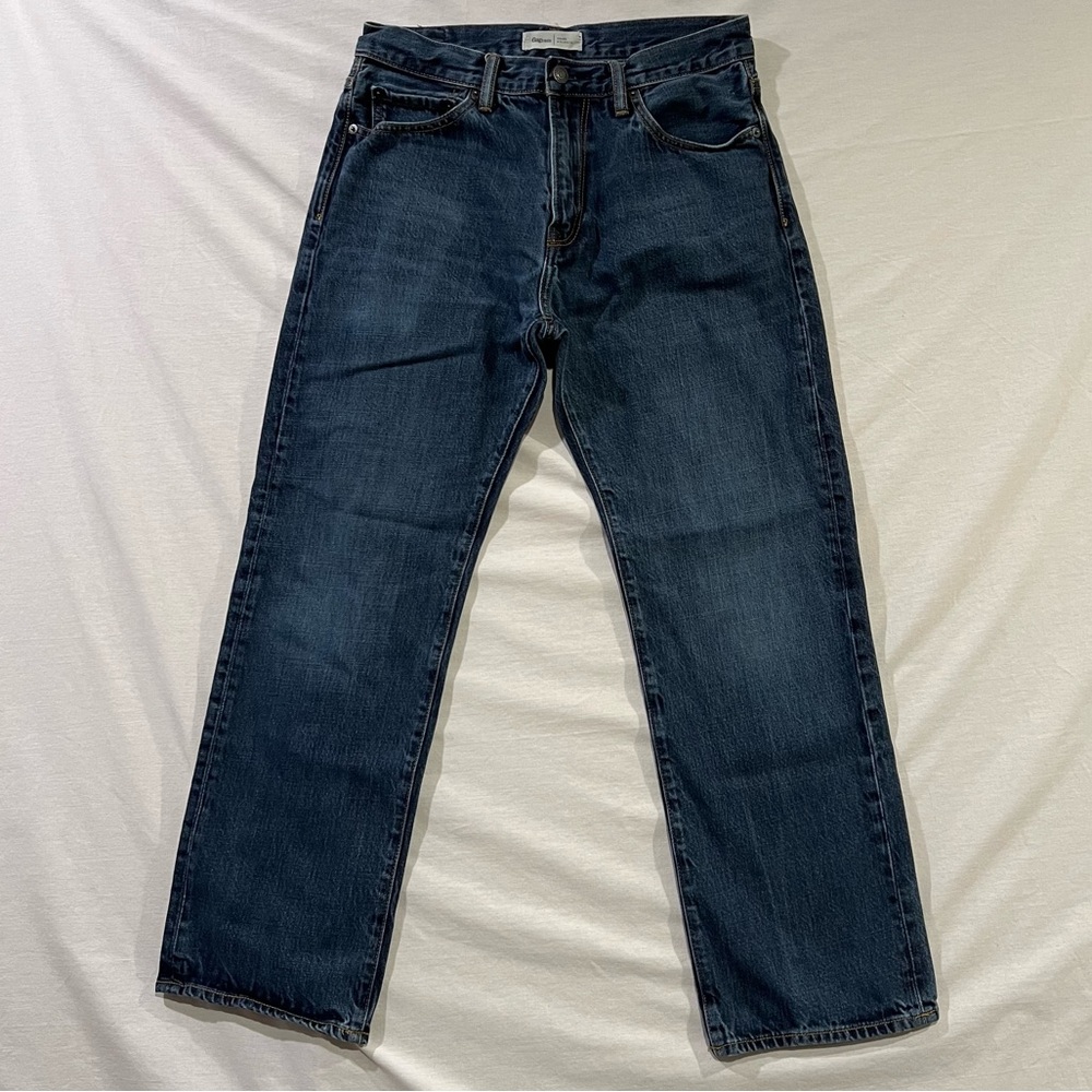Gap Jeans Men's Sz 29x30 1969 Relaxed Fit Dark Blue Wash EUC